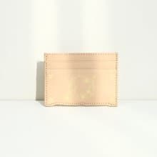 Vegan eco-friendly Hanji Leather Plum Blossom 韓国 誕生日プレゼント card wallet Pink