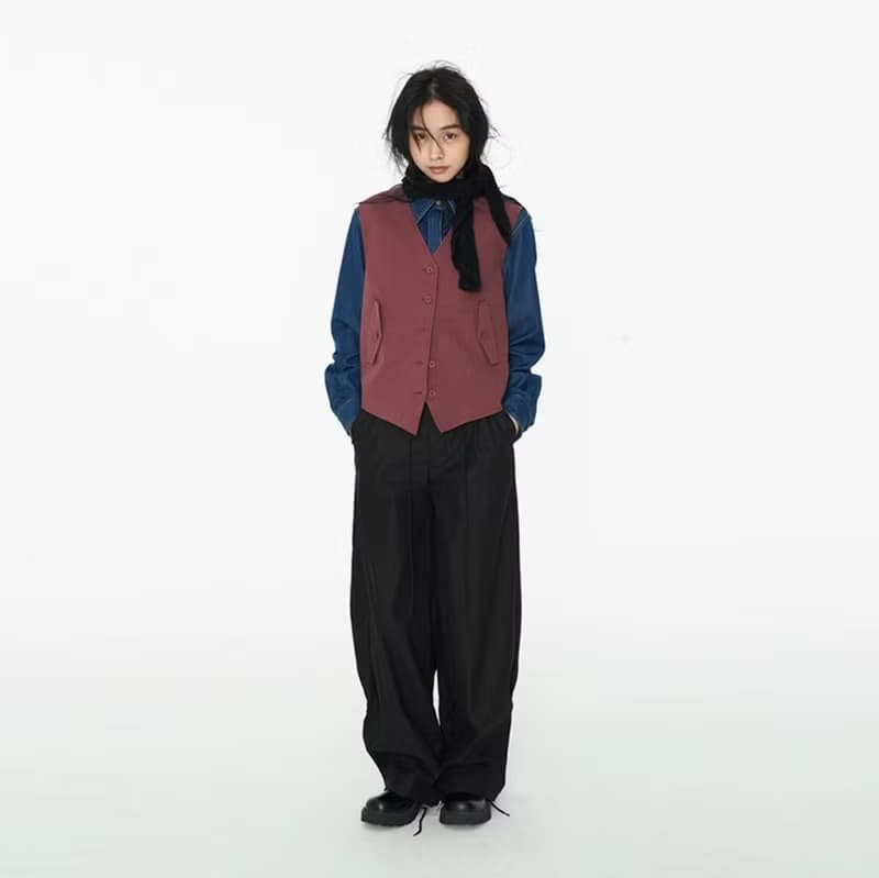 Thread 復古極簡通勤背心