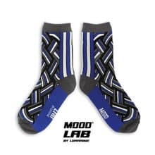 BLUE LOVE KNOT SOCKS