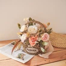 【竒植花物】永生花藍 乾燥花禮 生日禮物 情人節 開幕喬遷禮物