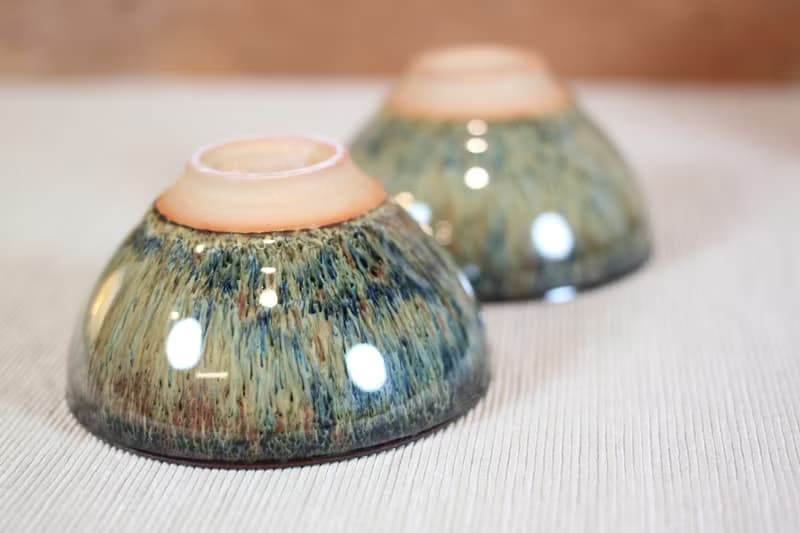 【送禮好物】森林 天目釉對杯 茶碗 名家葉敏祥作品