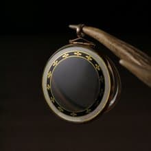 1810s 英國 喬治王時期 鏡畫相片墜