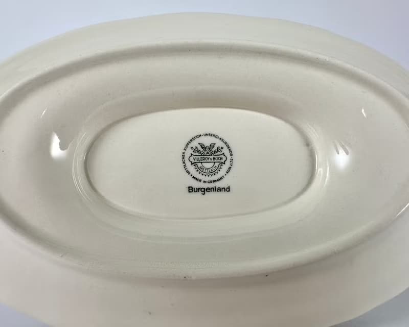 礫石/南狼和餐盤 Villeroy & Boch 裝飾綠色布爾根蘭