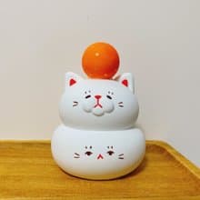 擴香石 | 緣起物系列 | 手繪 貓貓鏡餅擴香石