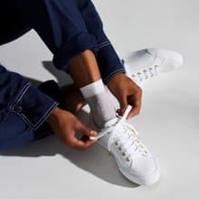 KEDS JUMP KICK 金釦質感法式皮革小白鞋9203W123119