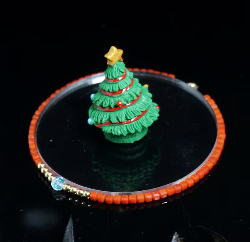 輕奢風 2.5mm 小魔方水晶 南紅瑪瑙 14KGF Swarovski 配珠手鍊