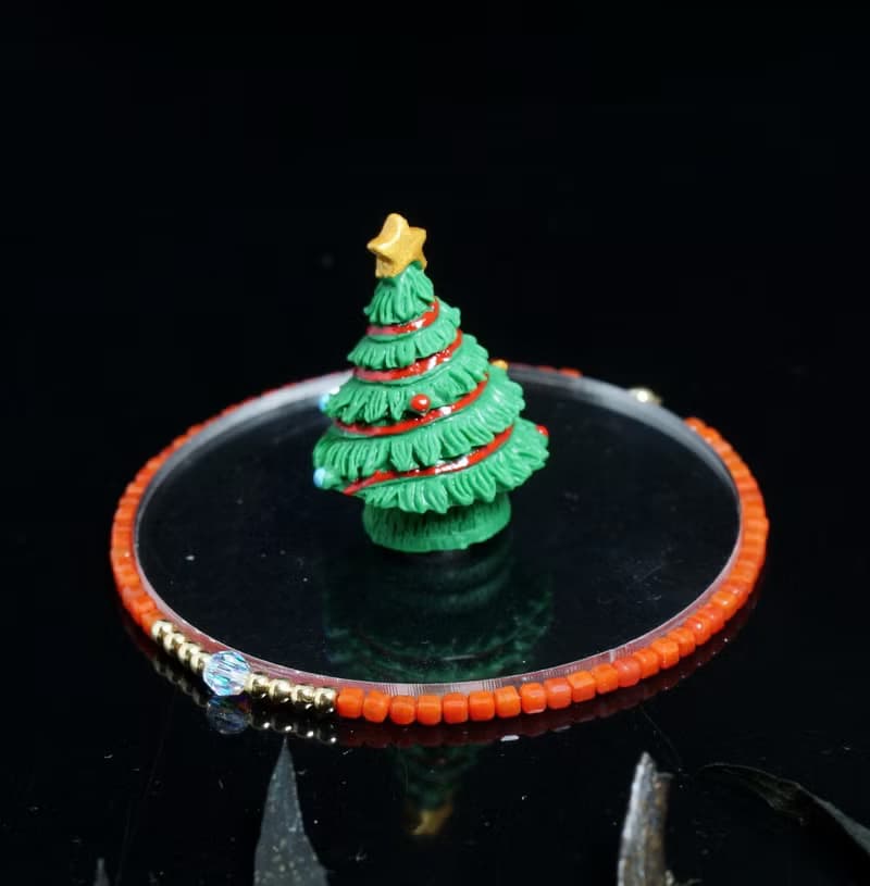輕奢風 2.5mm 小魔方水晶 南紅瑪瑙 14KGF Swarovski 配珠手鍊
