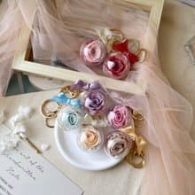 【永生花鑰匙圈】母親節 質感禮物 附禮盒 婚禮小物 桌上禮