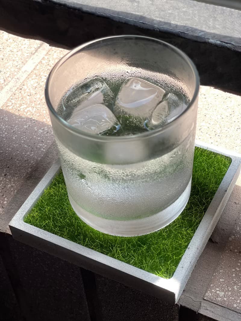 摸摸草皮水泥杯墊 一次擁有組