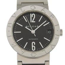 【日本直送】ブルガリ BVLGARI ブルガリブルガリ 腕時計 BB33BSS SS 自動巻き 黒文字盤 ボーイズ【中古】