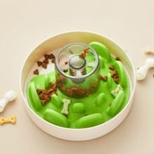 【貓狗用品】PetDreamHouse 旋轉益智慢食碗 UFO迷宮