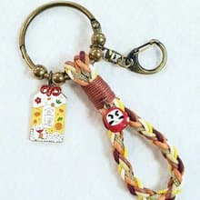 Paris*Le Bonheun。幸福手作。金運。御守。編織鑰匙圈