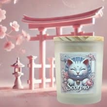 12星座 天蠍座香氛燭杯 招財貓與星座的創新結合 為生活增添幸福