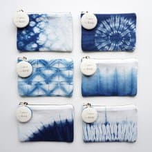S.A x 藍染零錢包Sparkle/Glacier/Cell/Dandelion/Forest/Straw