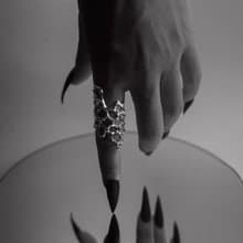 Mo 沫 純銀開放式戒圍