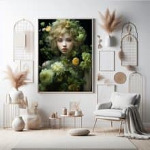 無框畫 | 美甲 *花藝* 美體雕塑*美髮護膚*香氛精油工作室掛畫