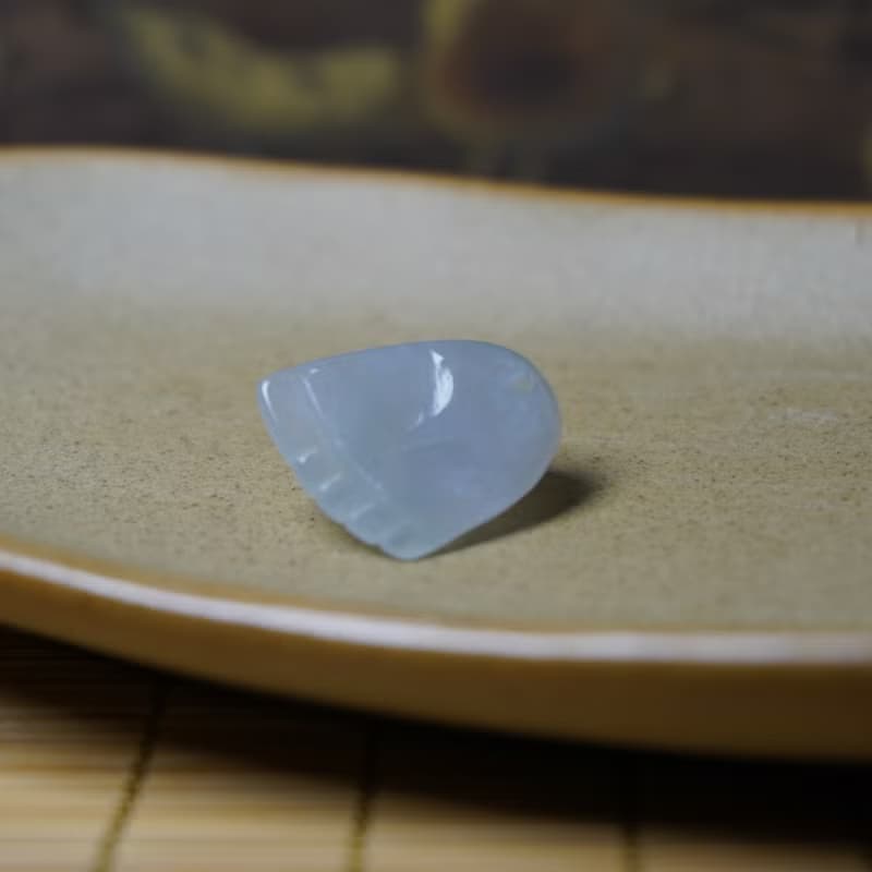 冰種翡翠知足常樂| 天然A貨翡翠 | 送禮