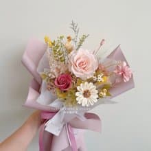 YUNYUN【熱銷款】不凋花&乾燥花 花束/ M尺寸