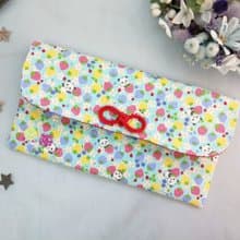 免費繡名字。貓熊花園-3色可選。布紅包袋 / 口罩收納袋