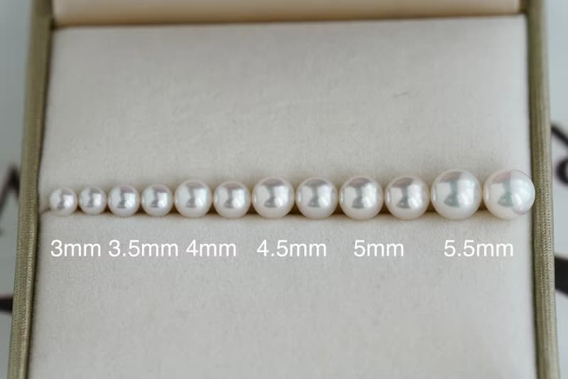 日本直送 超稀有 小米珠 3mm 3.5mm Akoya珍珠耳環 耳釘 耳針 18k