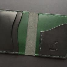 Minimalist Leather Wallet, Card Wallet, Billfold, Slim & Simple Leather Wallet