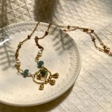 老林雜貨 | 翡翠之眼項鍊