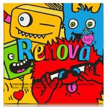 Renova兒童塗鴉餐巾紙 童趣可愛生日派對時尚送禮環保不含螢光劑