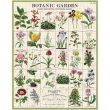 Cavallini & Co.  圓罐1000片拼圖_植物花圃(下單前請先詢問!)
