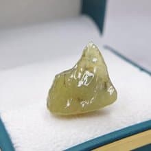 冰種起膠黃翡原石 無事牌吊墜牌件 | 天然緬甸玉A貨翡翠