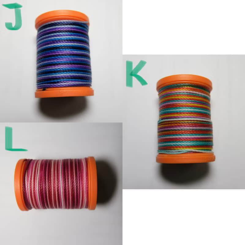 ==天然石系列== 混色多圈編織手環==【螺旋節】