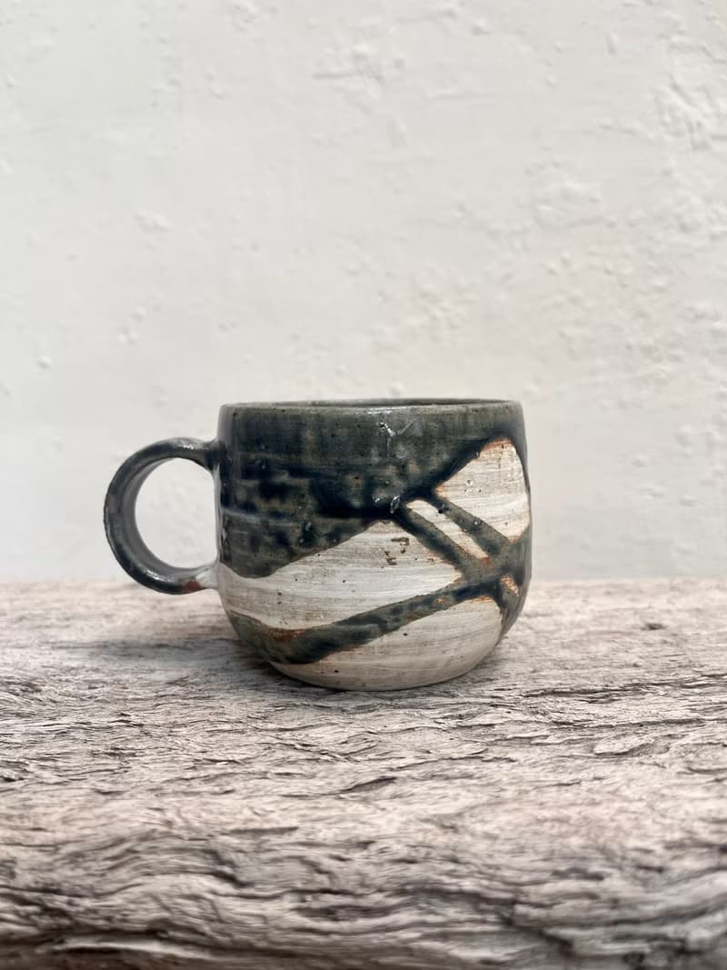 墨藍 咖啡杯 中型二號 | 陶器皿