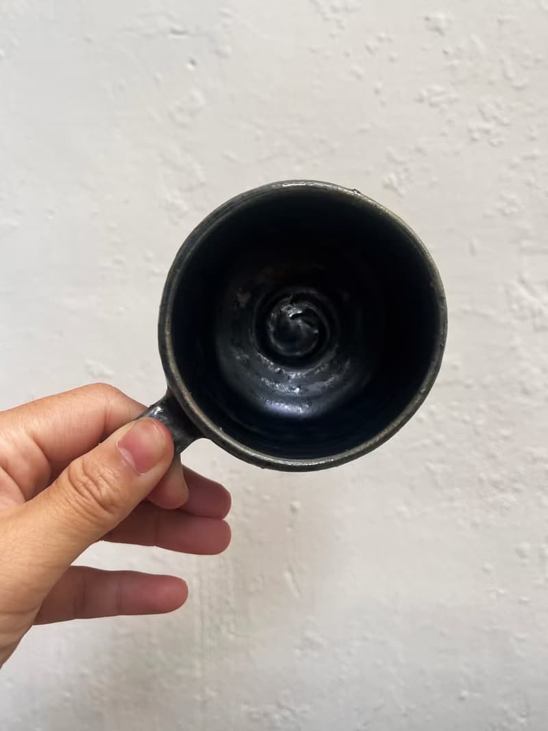 墨藍 咖啡杯 中型二號 | 陶器皿