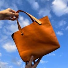 全牛皮 牛革小提包