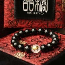 原礦無染色黑曜石手珠 10mm 生肖珠 牛轉乾坤手鍊 生肖手鍊 佛珠