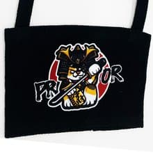 武士招財貓 環保杯套 手提杯套 飲料杯提袋 帆布杯套