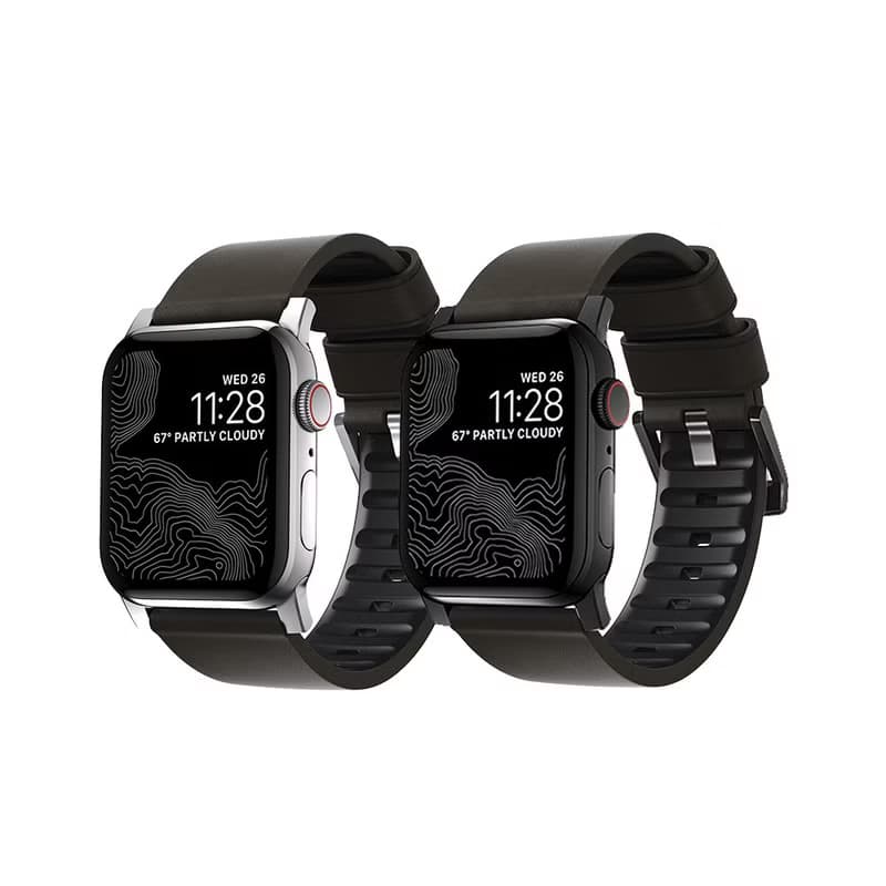 【美國 NOMAD】 APPLE WATCH專用職人防水機能皮革錶帶45/44/42mm