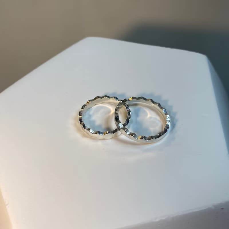 【 Benzene】925純銀戒 _設計師系列