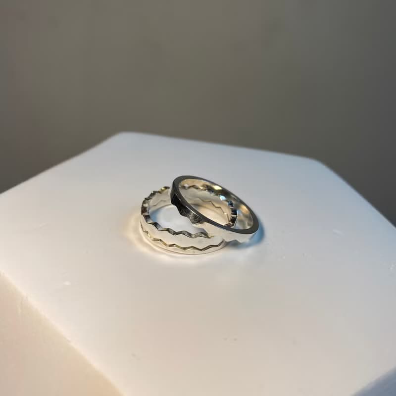 【 Benzene】925純銀戒 _設計師系列