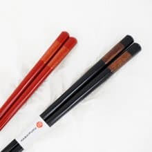 padou Saikou Chopsticks 23cm 21cm Urushi Gift Present Wood Cutlery Japan