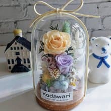 永生花玻璃罩.花盅 永生花禮 畢業禮物 謝師禮物 七夕情人節禮物