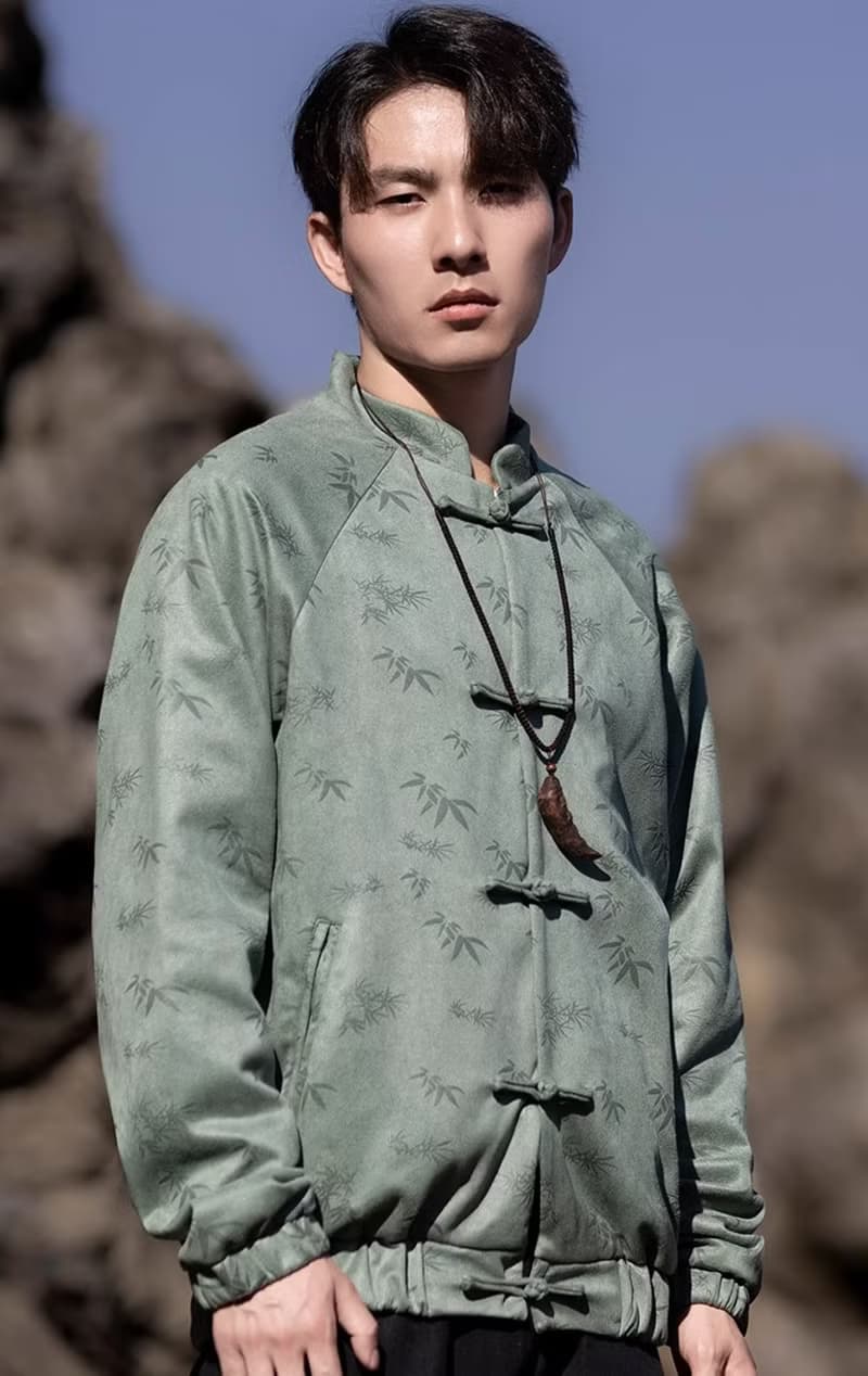 中式復古 盤扣寬鬆夾克外套