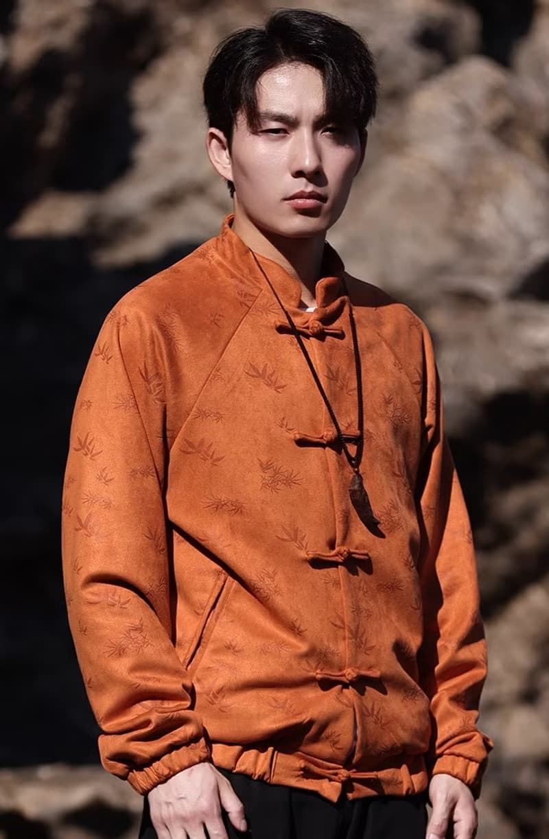 中式復古 盤扣寬鬆夾克外套