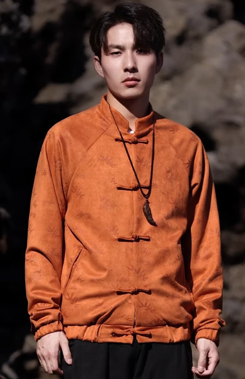 中式復古 盤扣寬鬆夾克外套