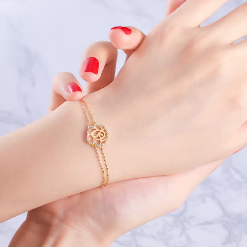 【快速出貨】La Rose du Petit Prince 玫瑰手鍊 小王子系列
