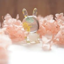 可愛胎毛母乳臍帶兔兔