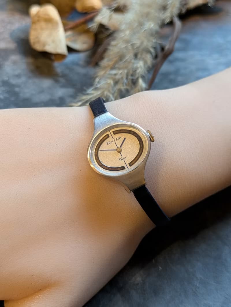 Dior 稀有款 古董錶 機械手上鍊錶 manual winding