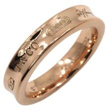 【日本直送】ティファニー TIFFANY&Co. 1837 7.5号 リング・指輪 ルベドメタル ゴールド 約4.0g レディース【中古】