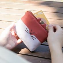 Furry Zoo 造型零錢包 輕量防水布 狐狸