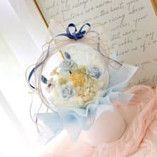 20吋光球抱抱桶永生花束| 晴光之約~開幕/祝賀/升遷/生日