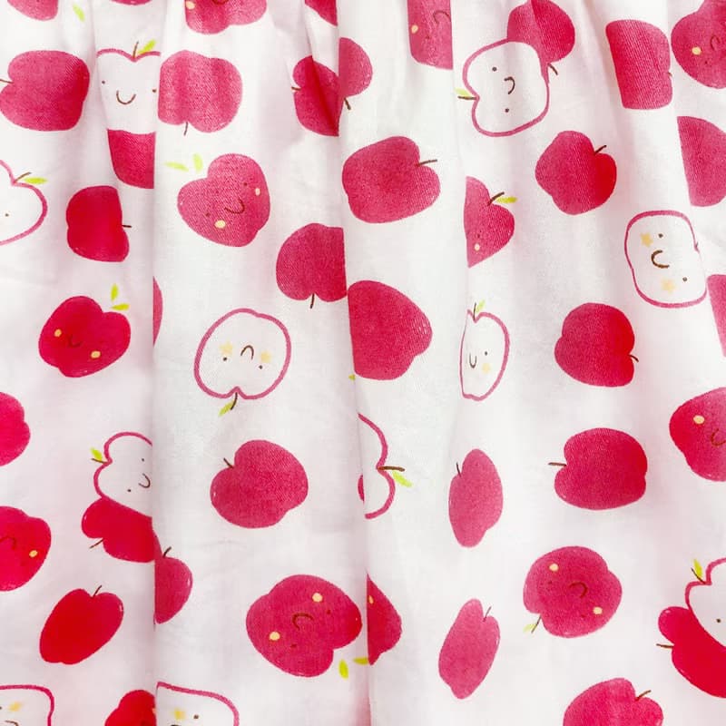 荷葉領無袖洋裝 衣裙 女童裝 紅蘋果 Apple